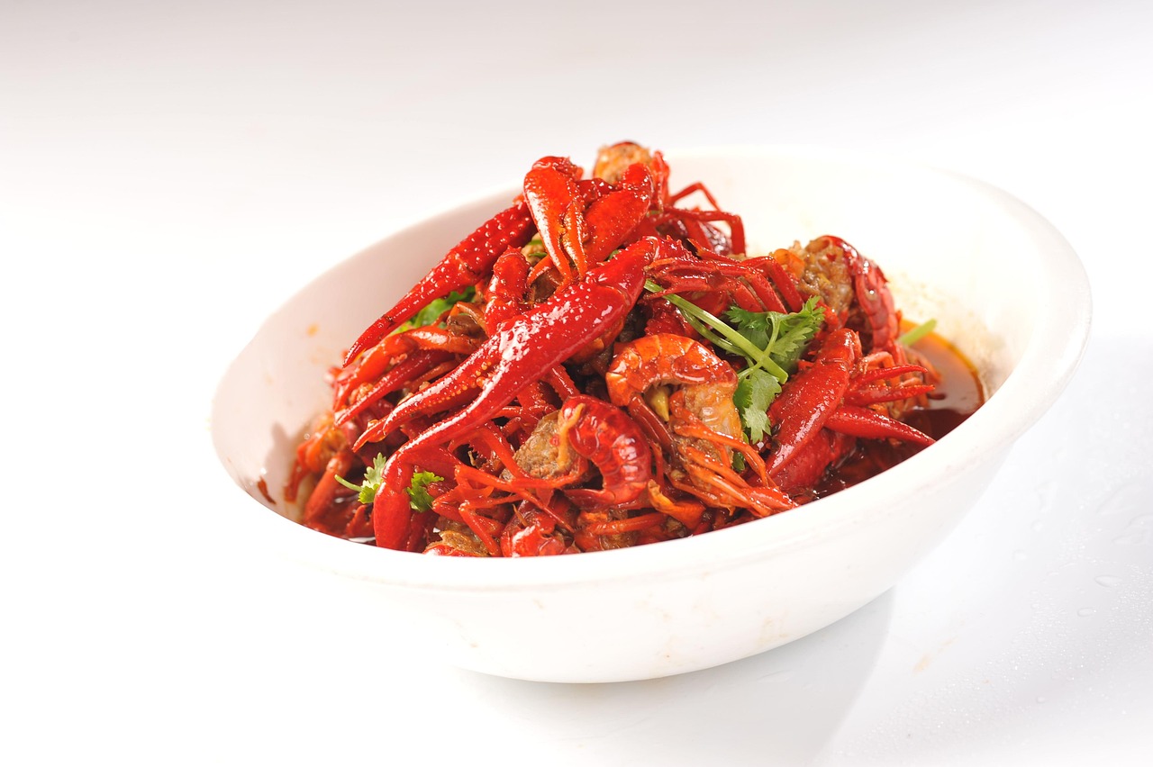 Spicy crayfish, featured dishes, spicy flavor — Crypto be like casino